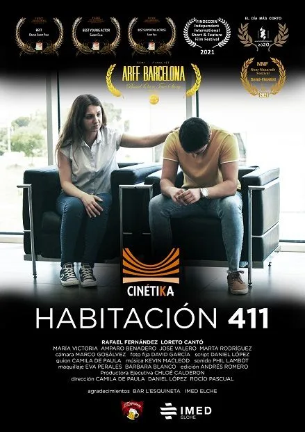 Cartel Habitacion 411 V3